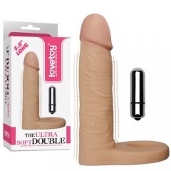 Soft Double Vibrating Strap On Dildo in Nepal